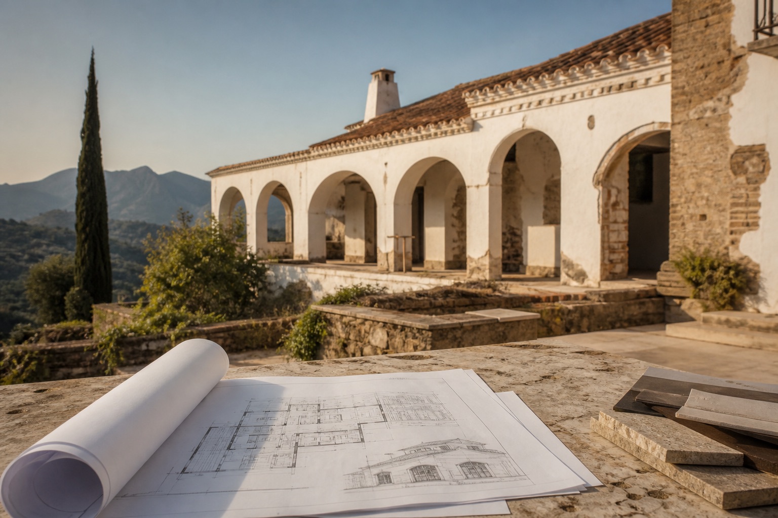 Andalusian property prepared for restoration
